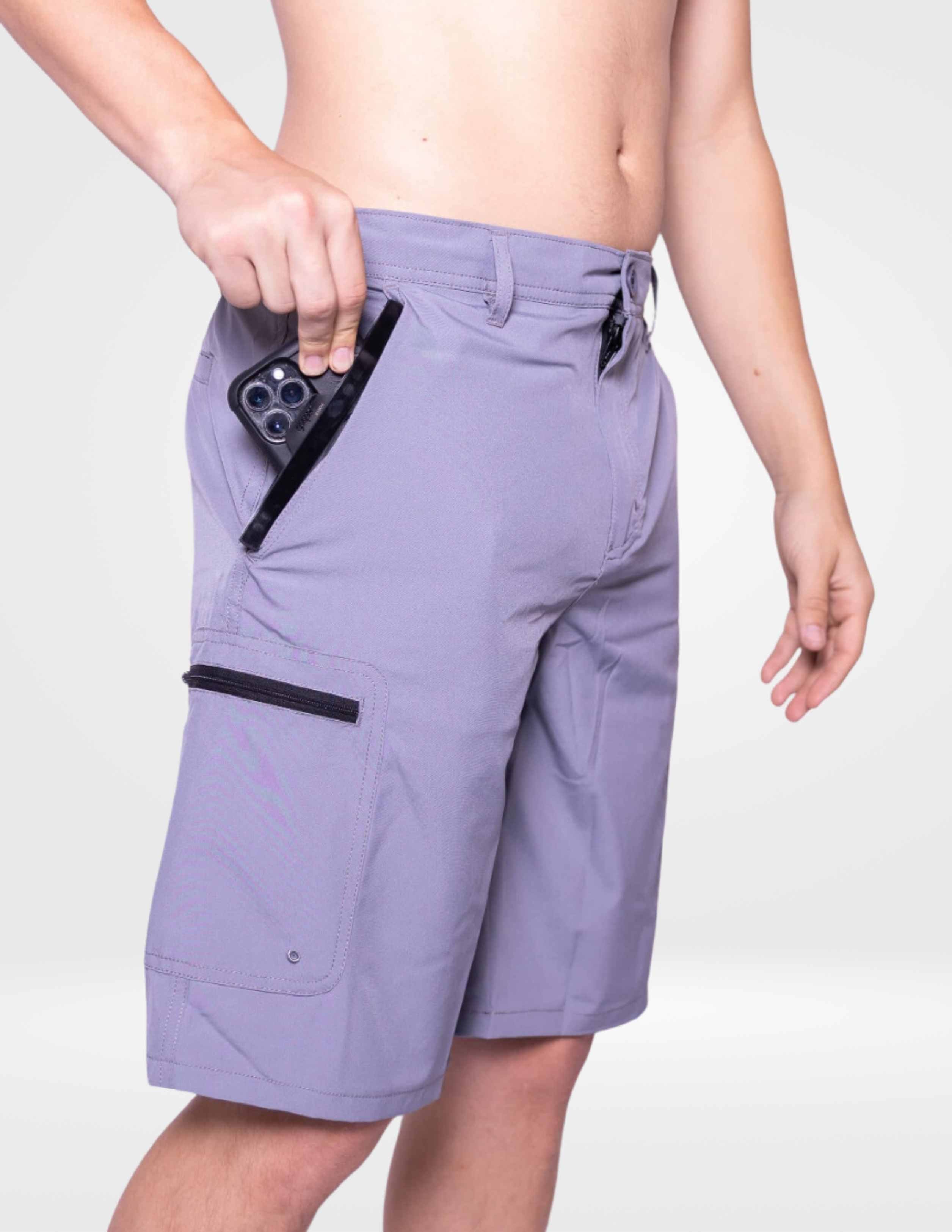 Waterproof Hybrid Shorts with Waterproof Pocket XL 42-45