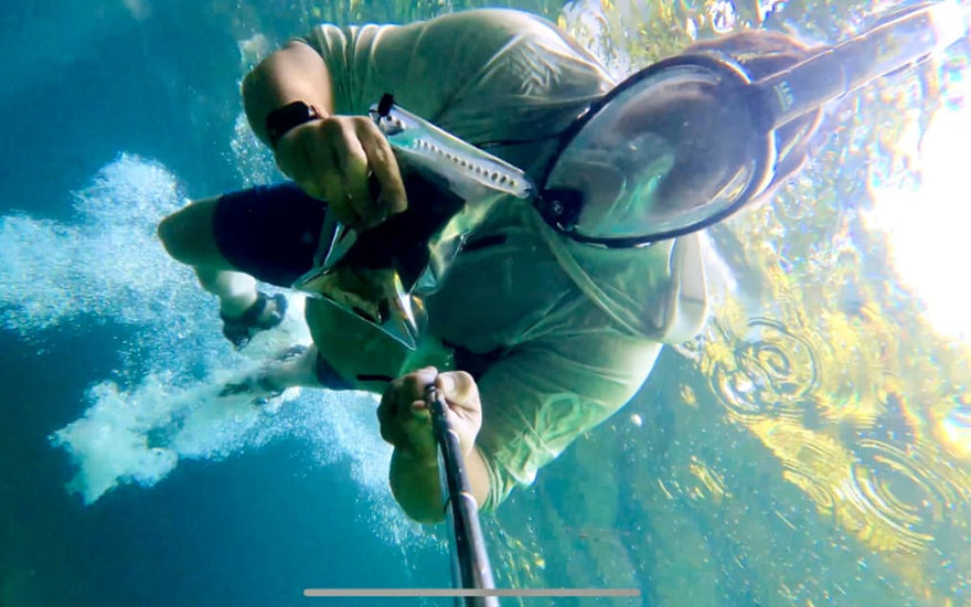 Snorkeling With Florida Manatees and Dry Pocket Apparel